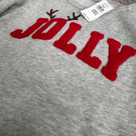 NWT Baby GAP Jolly Holiday Toddler Sweatshirt - Size 3T - Picture 3 of 6